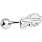 Officially Licensed NFL Cut Out Buffalo Bills Barbell Tongue Ring