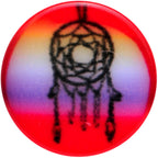 6G Rainbow Acrylic Groovy Dreamcatcher Single Flare Plug