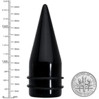 24mm Black Acrylic Straight Taper Set