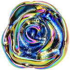 16G 1/4 Rainbow PVD Romantic Rose Flower Cartilage Earring