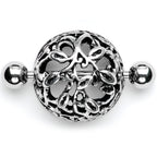 14G 9/16 Framework Twining Vines Nipple Shield Set