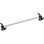 14G Clear Gem Black Halloween Witch Hat Industrial Barbell 38mm