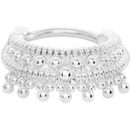 16G 3/8 Debutante Fashion Hinged Septum Ring