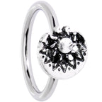16G 3/8 Moon Cradling the Sun BCR Captive Ring