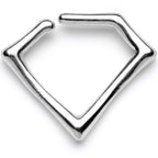16G 5/16 Rhombus For Royalty Closure Ring