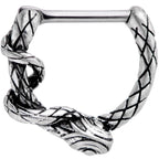 16G 5/16 Slithering Snake Septum Clicker