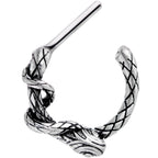 16G 5/16 Slithering Snake Septum Clicker