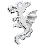 16G 5/16 Fantastic Dragon Internally Threaded Labret Tragus