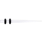 Clear Acrylic Straight Taper Set