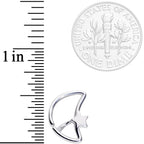16G 5/16 Crescent Moon and Star Closure Ring