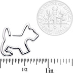 16G 5/16 Sweet Scotty Dog Closure Ring