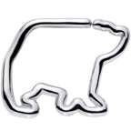 16G 5/16 Polar Bear Closure Ring