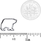 16G 5/16 Polar Bear Closure Ring