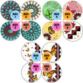 Navajo Themed Cabs - 2 INCH WOOD CABS (SINGLE)