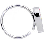 20G 5/16 Rainbow Pride Heart Nose Hoop
