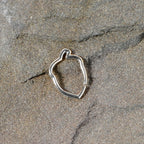16G 3/8 Steel Autumn Acorn Closure Ring