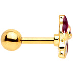 16G 1/4 Gold Tone Squirrel Cartilage Tragus Earring
