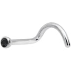 18G Black 2mm Grade 23 Titanium Press Fit Left Nose Ring Screw