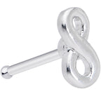 20G 5/16 Infinity Symbol Nose Bone