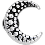 20G 5/16 Textured Crescent Moon Nose Bone