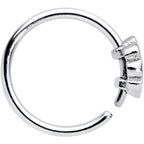 20G 5/16 Rainbow Hippie Flower Nose Hoop