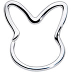 18G 5/16 Easter Bunny Rabbit Closure Ring