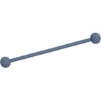 14G Gorgeous Grey Matte Industrial Barbell 38mm