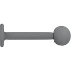 16G 5/16 Grey Acrylic Matte Labret Monroe Tragus