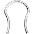 16G 5/8 ASTM F-136 Implant Grade Titanium Septum Retainer