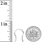 16G 5/8 ASTM F-136 Implant Grade Titanium Septum Retainer
