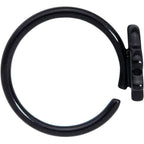 18G 3/8 Black Watermelon Sloth Nose Hoop