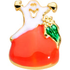 16G 1/4 Gold Tone Haunted Pumpkin Halloween Cartilage Tragus