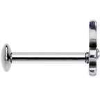 16G 5/16 Licensed Playboy CZ Gem Internally Threaded Labret