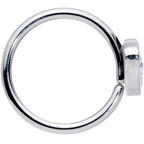 18G 3/8 Sweet Smiling Whale Nose Nose Hoop