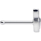 20G 1/4 Sweet Smiling Whale Nose Bone