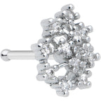 20G 5/16 Clear CZ Gem Constellation Nose Bone
