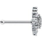 20G 5/16 Clear CZ Gem Constellation Nose Bone