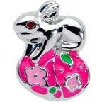 16G 1/4 Pink Gem Easter Egg Easter Bunny Cartilage Tragus Earring