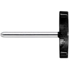 Implant Grade 23 Titanium Black Moon Threadless Push In Top
