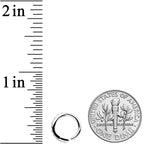 16G 5/16 Clear CZ Gem Forward Facing Closure Ring