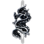 20G 5/16 Regal Medieval Dragon Nose Hoop