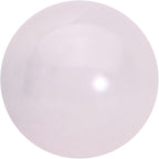 16G 5/16 Elegant Pink Rose Quartz Internal Threaded Labret Tragus