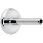 18G 1/4 G23 Titanium Threadless Post Only Labret Tragus