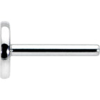 20G 1/4 G23 Titanium Threadless Post Only Labret Tragus Nose