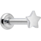 16G 1/4 G23 Titanium Super Star Internal Thread Labret Monroe Tragus