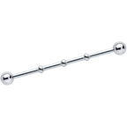 14G Loops Waves Industrial Project Bar 40mm Set of 5