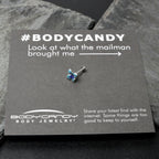 16G 5/16 Glamour Butterfly Labret Monroe Tragus
