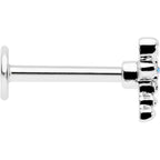16G 5/16 Aurora Gem Ornate Dragonfly Labret Monroe Tragus