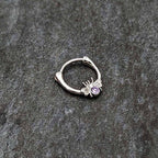 16G 5/16 Purple Gem Ultra Fly Cartilage Clicker