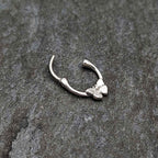 16G 5/16 Simple Textured Butterfly Cartilage Clicker